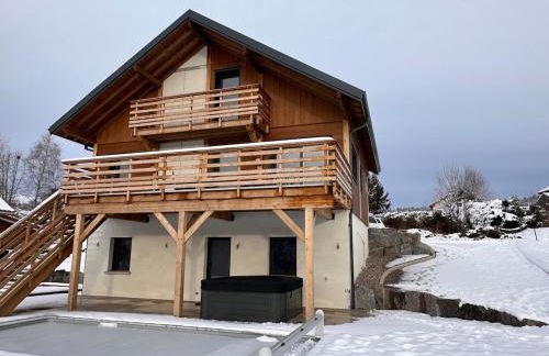 Chalet PLUME D'EAU - jacuzzi, piscine et pétanque - Foto 21