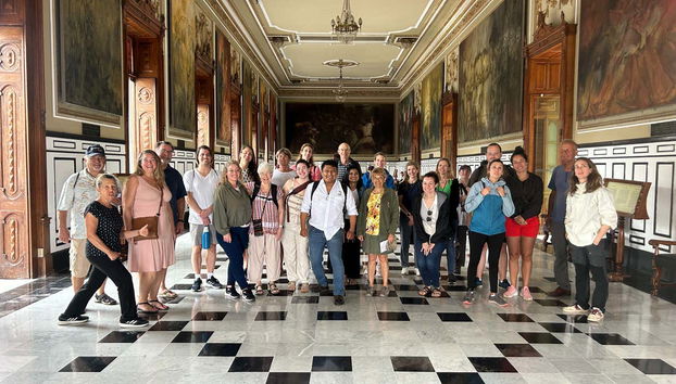 Free tour por Mérida - Photo 2, Uma das paradas durante o free tour por Mérida