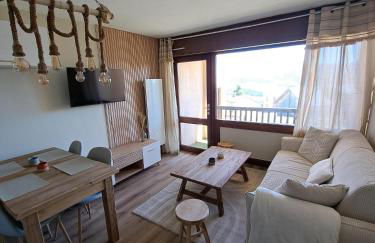 Studio cabine 4 couchages, vue face aux montagnes - Foto 10