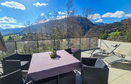 La Terrasse des Aiguilles - Vue montagne, terrasse - AravisTour - Photo 21