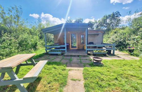 Beautiful Wooden tiny house, Glamping cabin with hot tub 2 - Foto 1