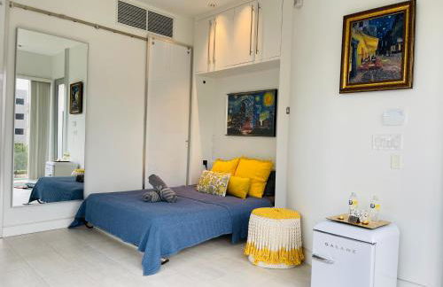 Private Art-Inspired Loft in Midtown with Skyline Views - Foto 10