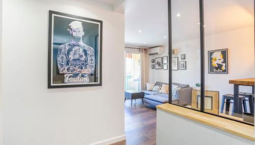 L'APP'ART -MODERNE & COSY -Pradet Centre & Proche des Plages - Foto 5, Lobby or reception