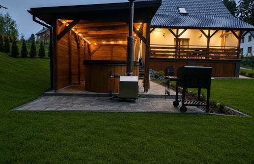 Domek letniskowy Leśne Zacisze- jacuzzi, balia ogrodowa, grill i altana - Foto 3