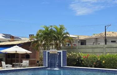 Apto Térreo Mobiliado com Piscina - 400m da Praia de Taperapuan, Próximo ao Axé Moi- Golden Dolphin Residence - Foto 2