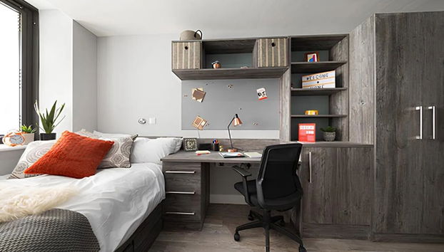 Student Only Crown Place Cardiff - Foto 3, Habitación