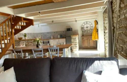 Maison de pêcheur BORD DE MER bois et pierre 6-8 pers - Foto 11