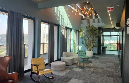 Loft de Luxo "Novo" no Coração de Blumenau a 10min a Pé da Vila Germânica - Foto 48