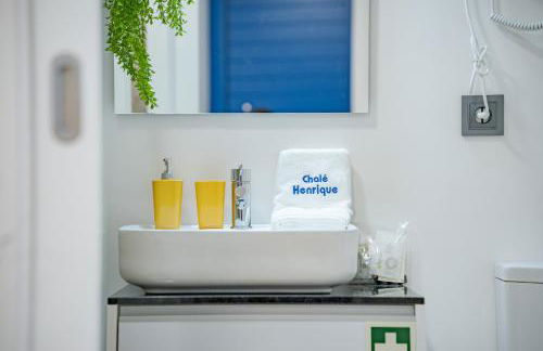 Chalé Henrique - Beachfront apartments at Calheta Beach - Foto 33