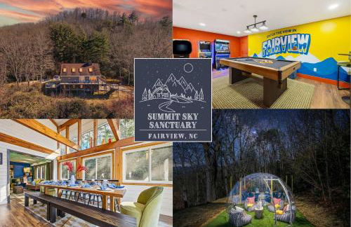 Mtn Views Sleeps 20 Stargazing Dome Hot Tub - Foto 1