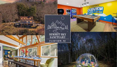 Mtn Views Sleeps 20 Stargazing Dome Hot Tub - Foto 1