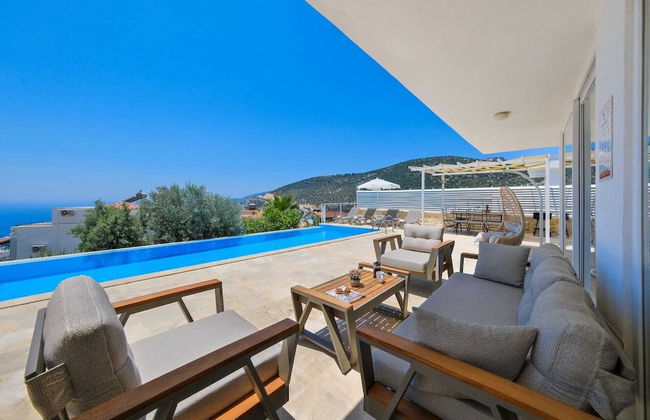 Villa Lumiere 2 Luxurious 4 bed Villa in Kiziltas Kalkan With sea Views - Foto 8