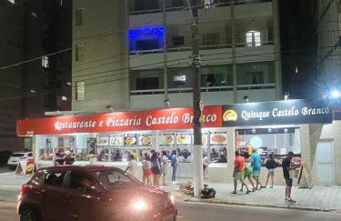 Apartamento Aconchego Frente Mar - Vila Guilhermina Praia Grande SP - Cozinha Completa - Climatizador de Ar - TV a Cabo - Wi-Fi - Photo 40