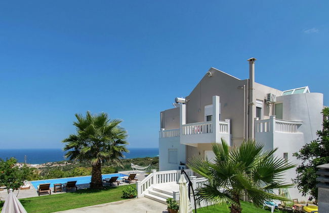 Infinity Pool Villa With Sea Views Near Rethymno City & Beach and Shaded BBQ - Foto 34