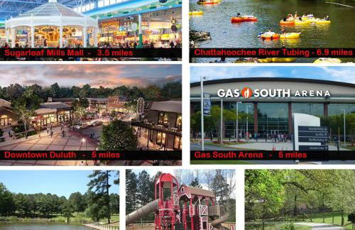 Family Fun Entire 4BR Private Home I-85 Access - Foto 58