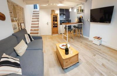 La Coquille Séjour en Duo Confort Maisonnette de bourg à Ouistreham - Situation idéale commerces & plage - Wifi et linge inclus - Photo 12