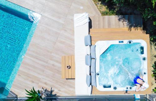 Paleokastro Villas with Private Heated Pool, Top Views - Next To Center - Top WiFi - Foto 16