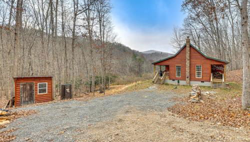 Greenbrier River On-Site! Modern-Rustic Log Cabin - Foto 4