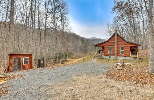 Greenbrier River On-Site! Modern-Rustic Log Cabin - Foto 4
