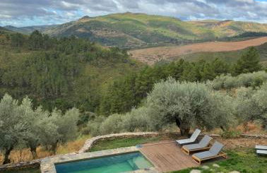 Casas na montanha vistas fantásticas com piscina - Foto 1
