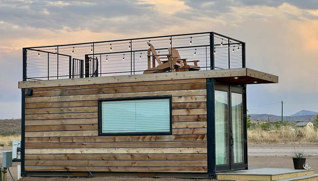 New The Buffalo -shipping Container in Alpine - Foto 2, Zimmer