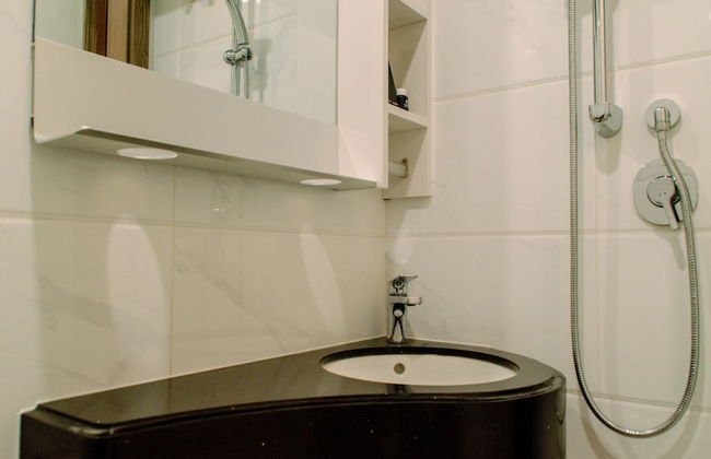 Fully Furnished With Cozy Design Studio Sky House Bsd Apartment - Foto 7