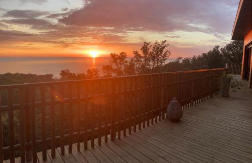 Villa l'Alpana en bois vue mer a 180 degres - Foto 11