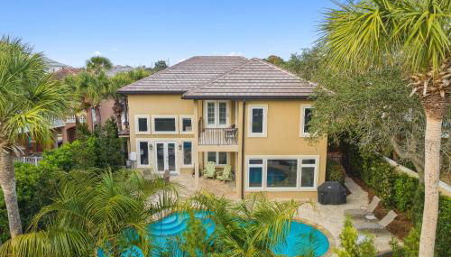 Destiny East Beach House - Villa Ciao Bella by Panhandle Getaways - Foto 2, Garden, sunbed, Garden view, young children