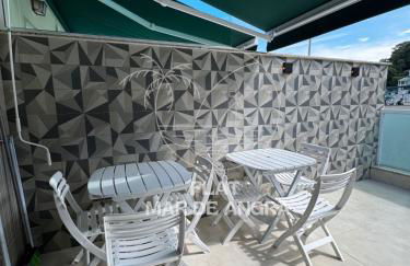 Flat Mar de Angra - Praia Grande - 2 Suítes com cobertura Duplex - Foto 52