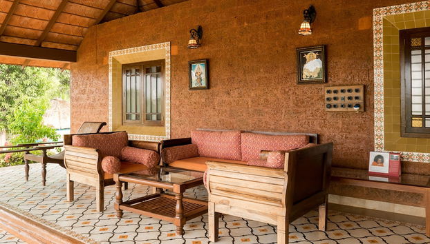 Zona de estar del vestíbulo