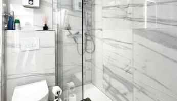 Schickes Apartment in City Lage B7 - Foto 4, Shower