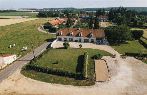 GITE ENTRE TERRES ET VIGNES à la ferme avec SPA privatif en CHAMPAGNE à une heure de Paris - Foto 1