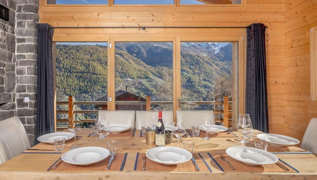 Chalet Amerhone - Luxury Chalet With Jacuzzi - Foto 3, Grundriss