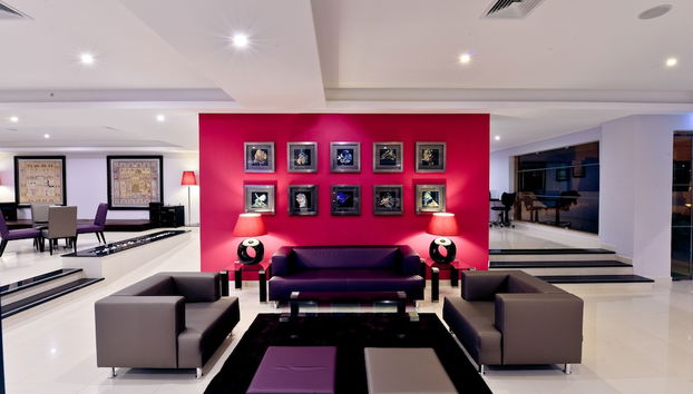 Zona de estar del vestíbulo