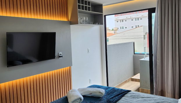 Flat Ofurô 15 VP by La Playa - Foto 3, Habitación