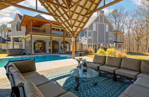 Sleeps 29 Pool Tiki Bar Gym Hot Tub Dogs Welcome - Foto 3