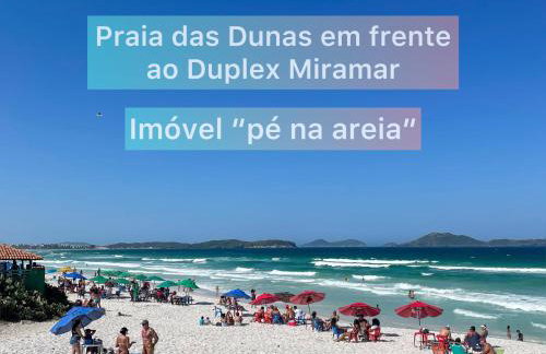 Duplex Miramar Praia das Dunas - Pé na Areia - Ar Condicionado - Foto 59