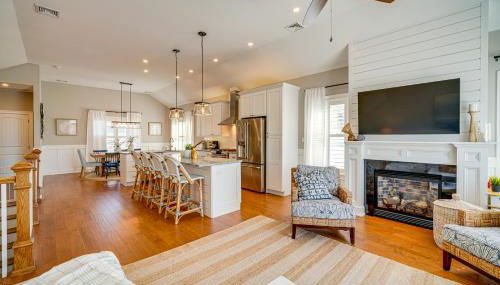 Close to Brigantine Beach Home with 2 Decks - Foto 3