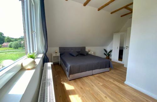 Ferienwohnung Straußenblick Dachgeschoss - keine Monteure - Foto 6