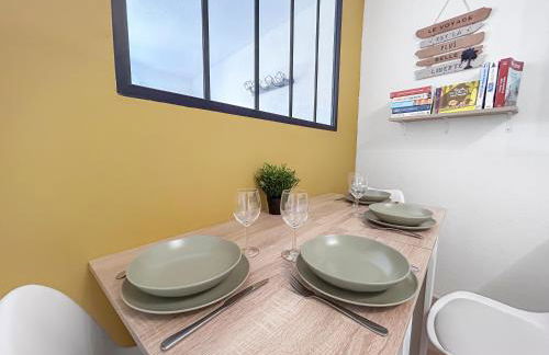 T2 cosy avec terrasse & parking à 2 pas du port - Foto 7