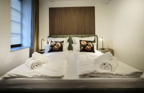 Boardinghaus Grünefeld -W2 - Schöne Serviced Apartments - Küche - Smart TV - P - Premiummatratzen - Rainshower by Wooon - Foto 2