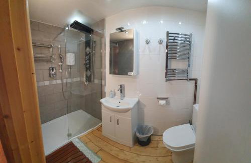 FREE DOG STAY - LARGE APARTMENT - FREE PUBLIC PARKING BEDROOM TV, WALK in SHOWER - FULL Kitchen - NETFLIX - Super Fast WiFi - DVD's-Welcome Tray - No Deposits - Just Meters from Gavin n Stacey Film House - Foto 14