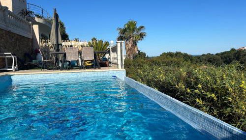 Villa soleil - Vue mer et montagne - Piscine privée, tennis, accès plage à pied - Foto 5