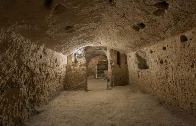 Ingresso do hipogeu de Matera com audioguia - Foto 2