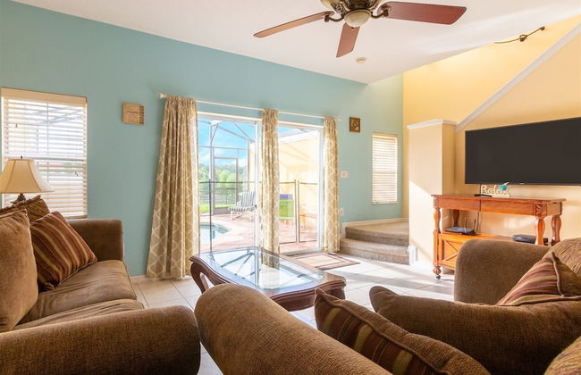 Private Screened Splash Pool Overlooking Tranquil Lake Right Beside Disney World by Florida Dream Homes - Foto 12