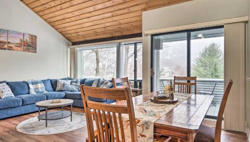 Lincoln Escape with Deck 1 Mi to Loon Mountain! - Foto 5