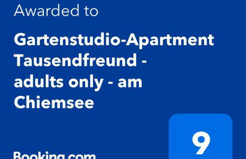 Gartenstudio-Apartment Tausendfreund - adults only - am Chiemsee - Foto 17