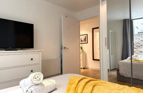 Central Brick Lane 2 Bedroom Flat - Private Patio - Foto 26