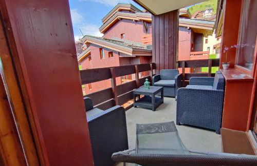 Appartement 5 p Belle Plagne Skis aux pieds - Foto 2