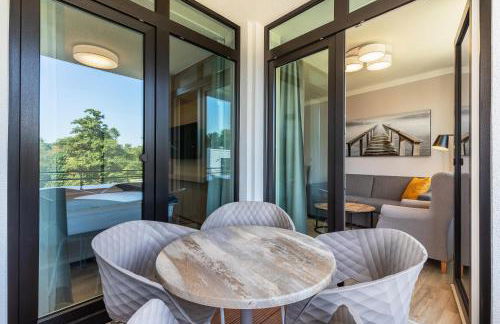 Godewindpark Deluxe-Apartment 2-12 mit eigener e-Ladesäule in der Tiefgarage und XL-Strandkorb am Strand - Foto 31